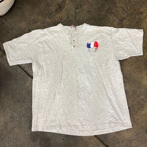 Disney Gray Henley Shirt